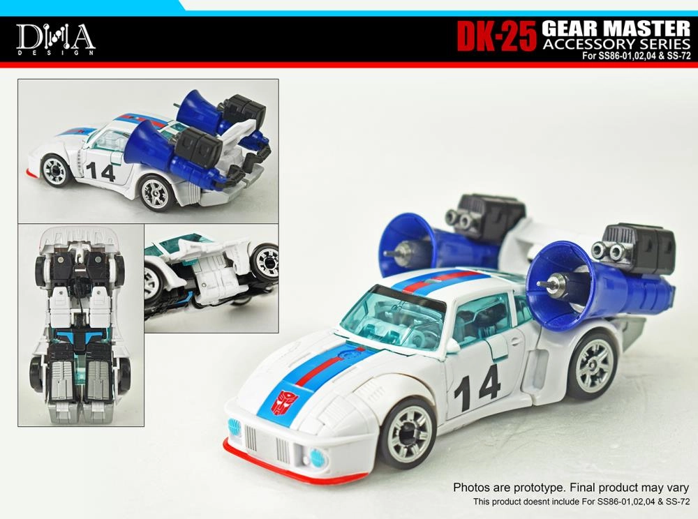 DNA Design DK-25 Gear Master Accessory Series