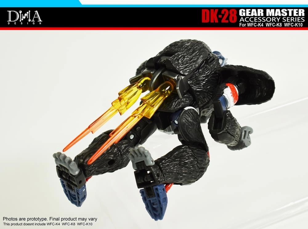 DNA Design DK-28 Gear Master Accessory Set for WFC-K4/K8/K10 Upgrade Kit