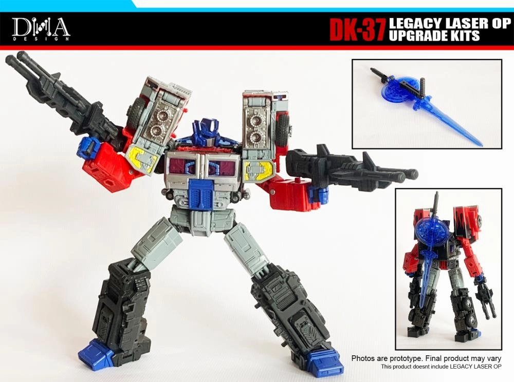DNA Design DK-37 Upgrade kit for Legacy Laser Optimus Prime