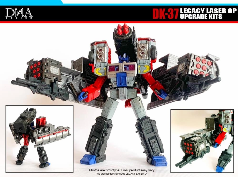 DNA Design DK-37 Upgrade kit for Legacy Laser Optimus Prime