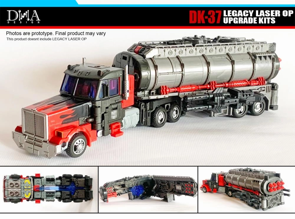 DNA Design DK-37 Upgrade kit for Legacy Laser Optimus Prime