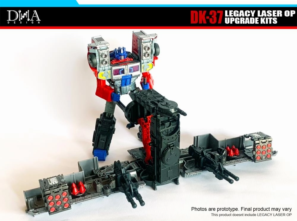 DNA Design DK-37 Upgrade kit for Legacy Laser Optimus Prime