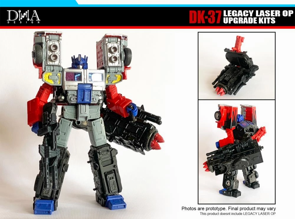 DNA Design DK-37 Upgrade kit for Legacy Laser Optimus Prime