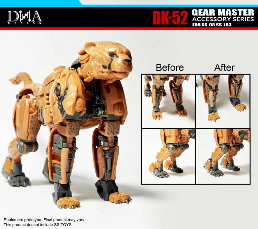 DNA Design DK-52 Gear Master Accessory Series for SS-98 SS-103 SS-106