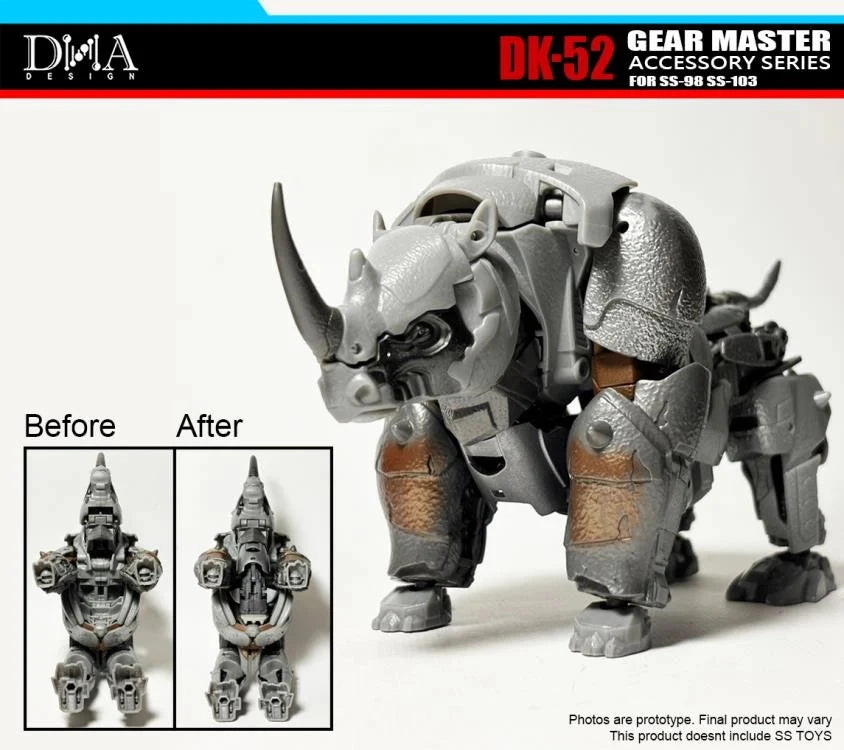 DNA Design DK-52 Gear Master Accessory Series for SS-98 SS-103 SS-106
