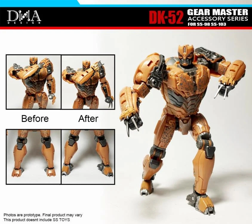 DNA Design DK-52 Gear Master Accessory Series for SS-98 SS-103 SS-106