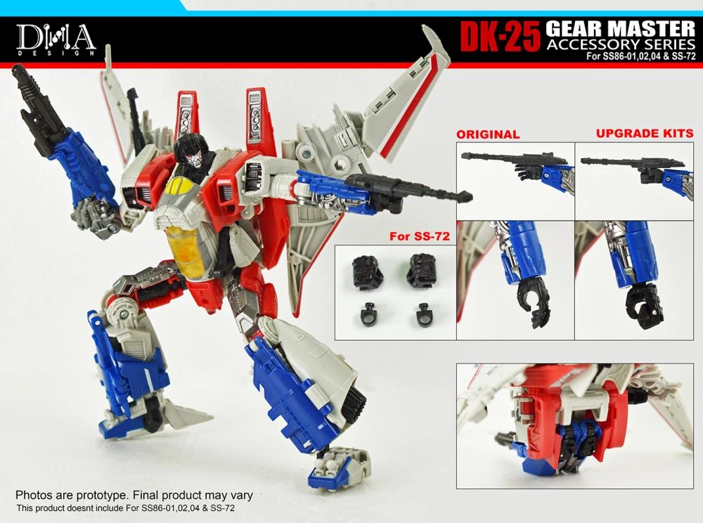 DNA Designs - DK-25 Gear Master Accessory Series Upgrade Kit