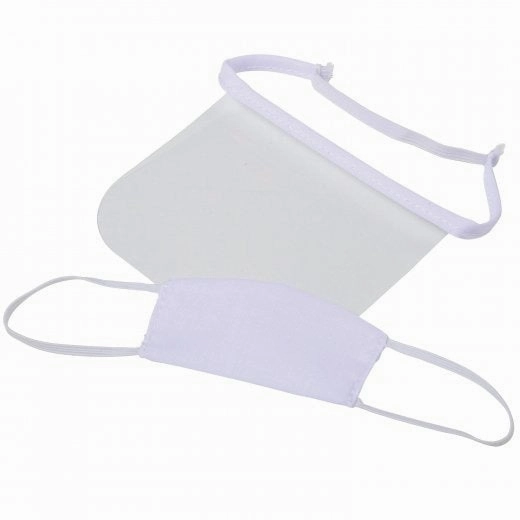 Doll Mask and Face Shield Set