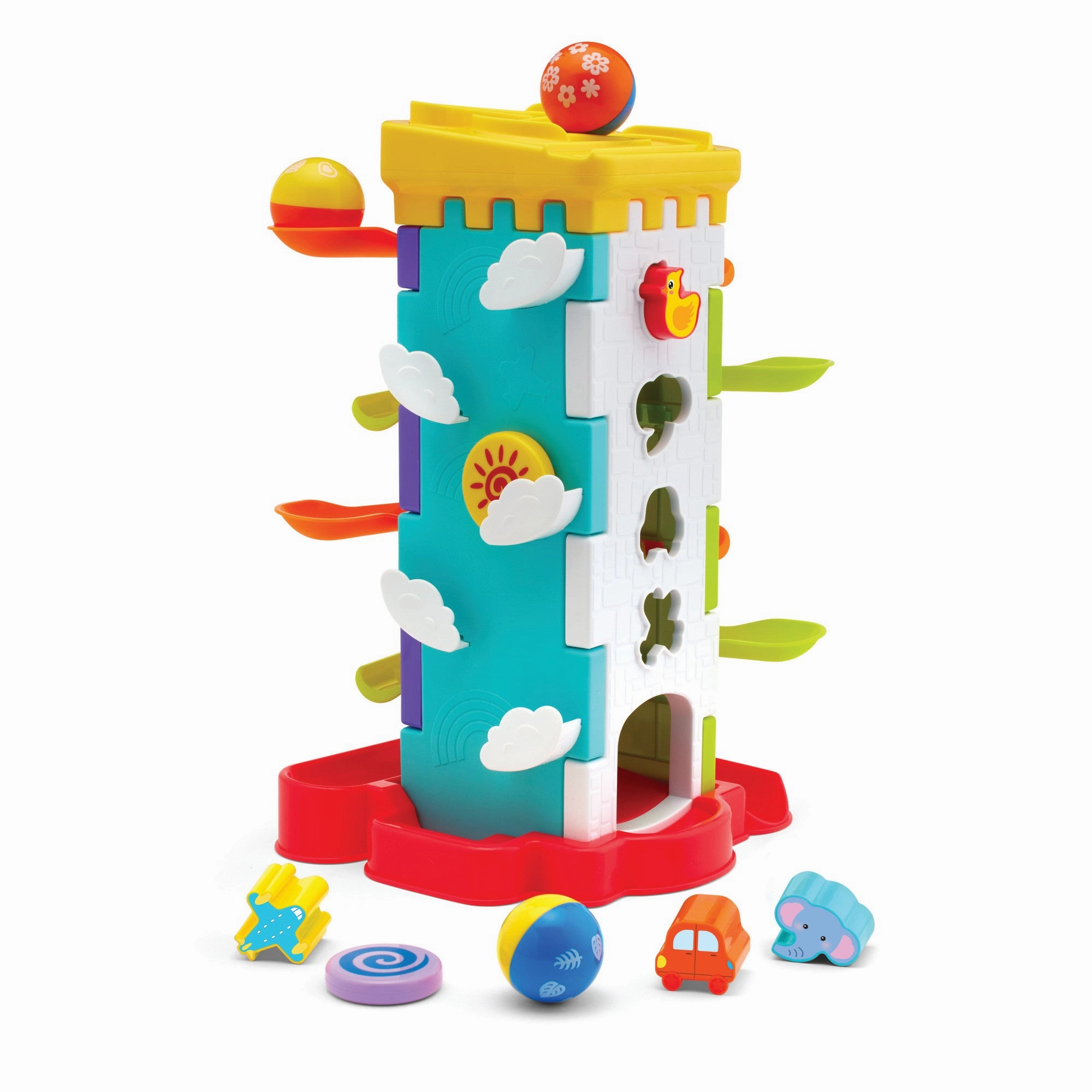 Drop 'n Roll Activity Tower
