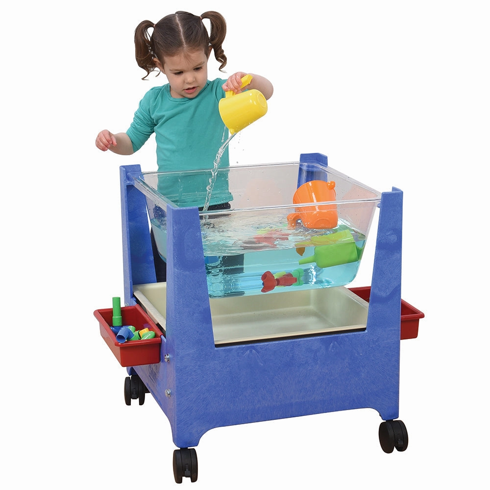 E-Z View Mobile Sand & Water Sensory Table