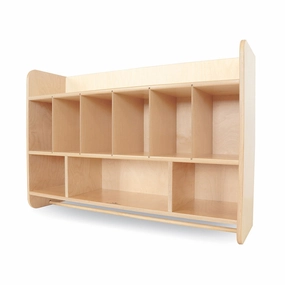 Eco-Friendly Birch Overhead Storage Cabinet for Changing Tables | GreenGuard Gold Certified