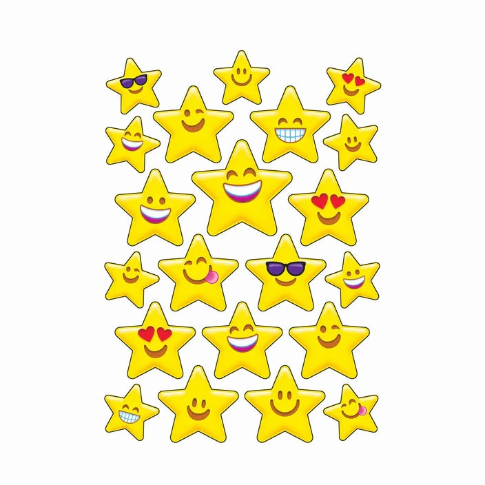 Emoji Stars Scratch 'n Sniff Stinky Stickers