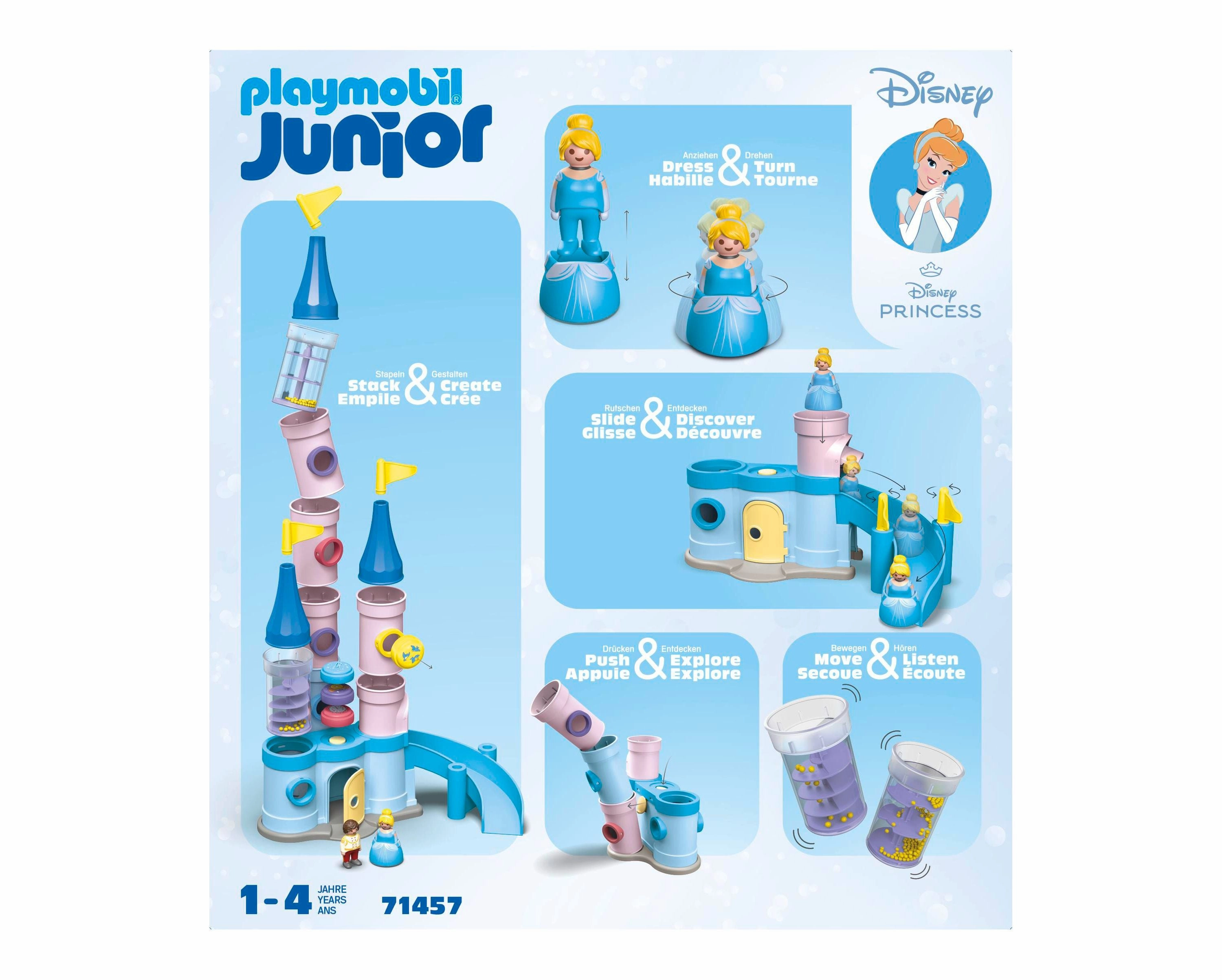 Enchanted Disney Cinderella Castle Playset - Magical Adventures Await