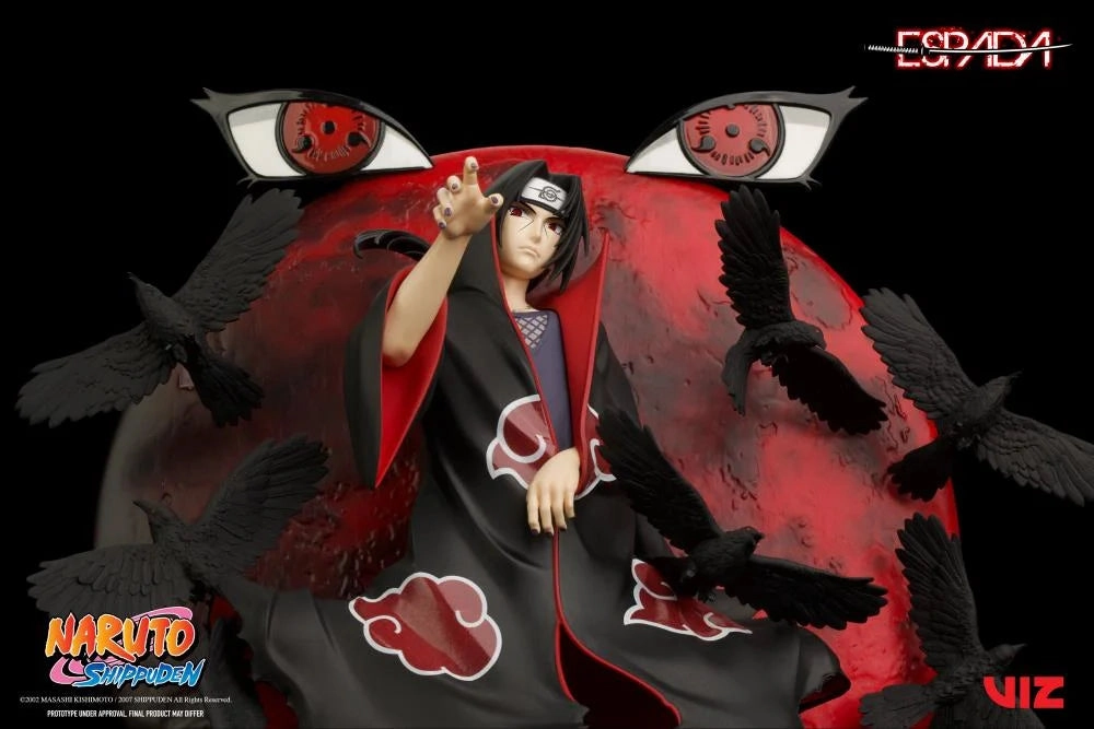 Espada Art 1/8 Naruto: Shippuden Itachi Uchiha Scale Wall Statue Figure
