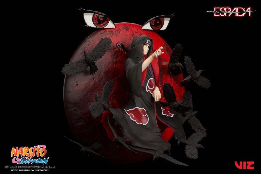 Espada Art 1/8 Naruto: Shippuden Itachi Uchiha Scale Wall Statue Figure
