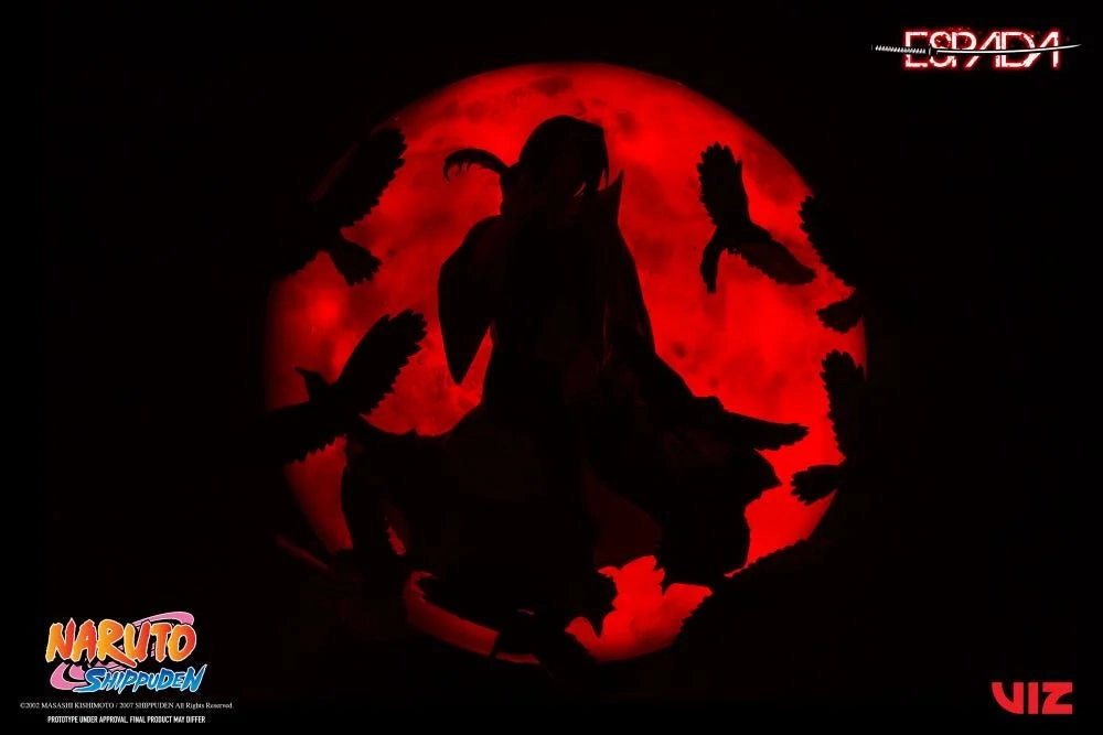Espada Art 1/8 Naruto: Shippuden Itachi Uchiha Scale Wall Statue Figure