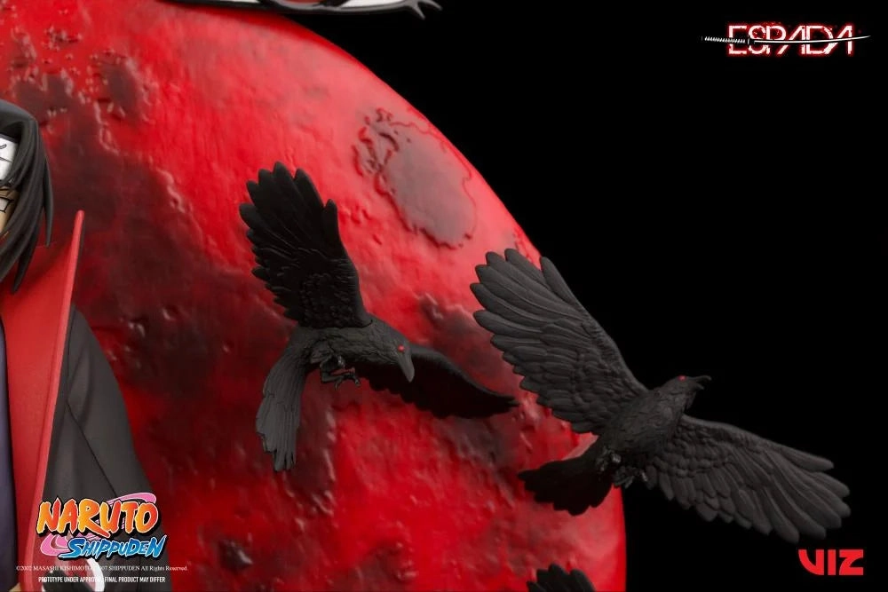 Espada Art 1/8 Naruto: Shippuden Itachi Uchiha Scale Wall Statue Figure