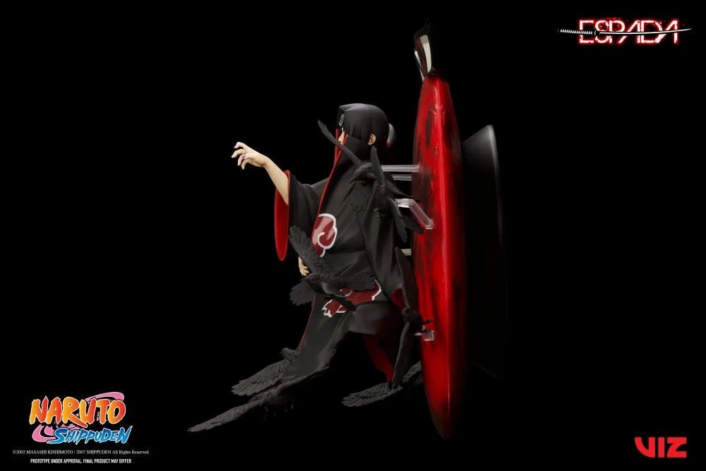 Espada Art 1/8 Naruto: Shippuden Itachi Uchiha Scale Wall Statue Figure
