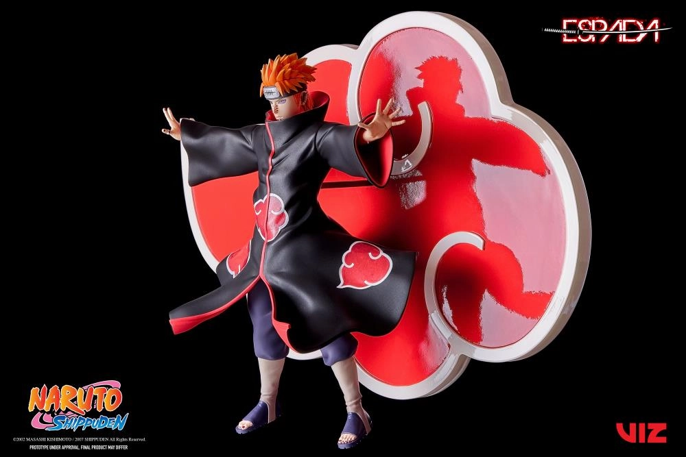 Espada Art 1/8 Naruto: Shippuden Shinra Tensei Pain Scale Wall Statue Figure