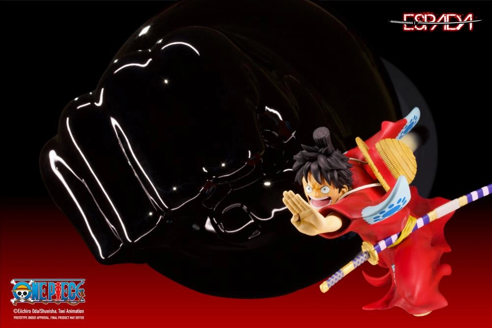 Espada Art 1/8 One Piece Breach Monkey D. Luffy Scale Wall Statue Figure