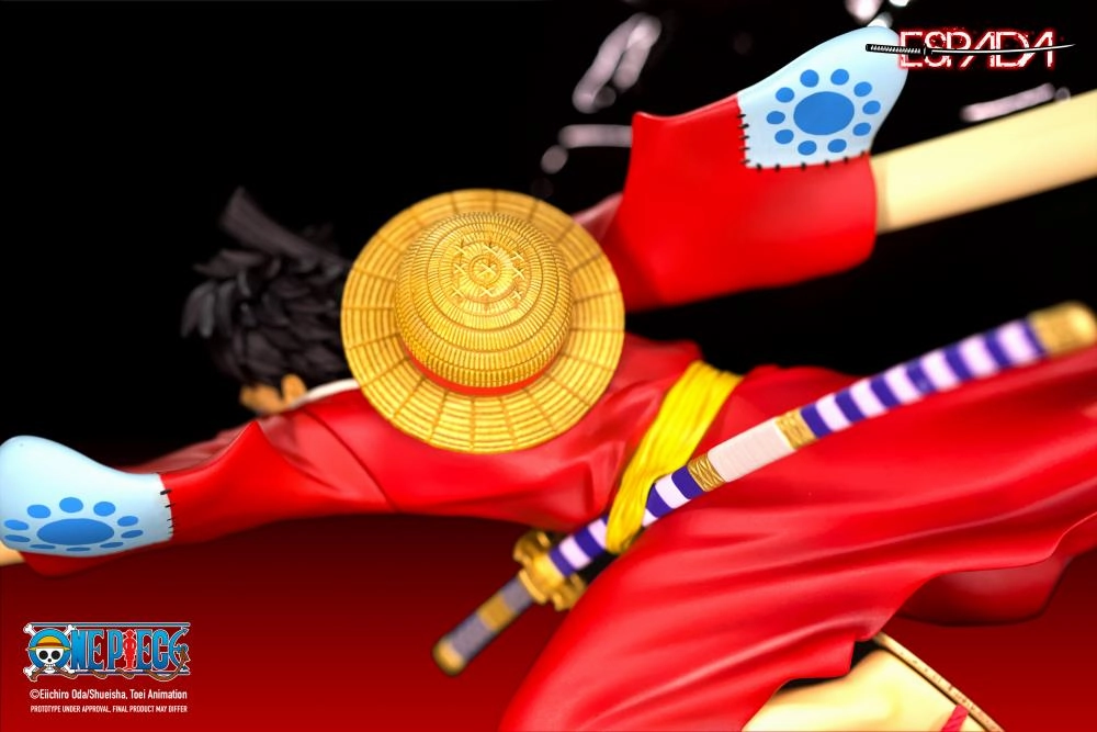 Espada Art 1/8 One Piece Breach Monkey D. Luffy Scale Wall Statue Figure
