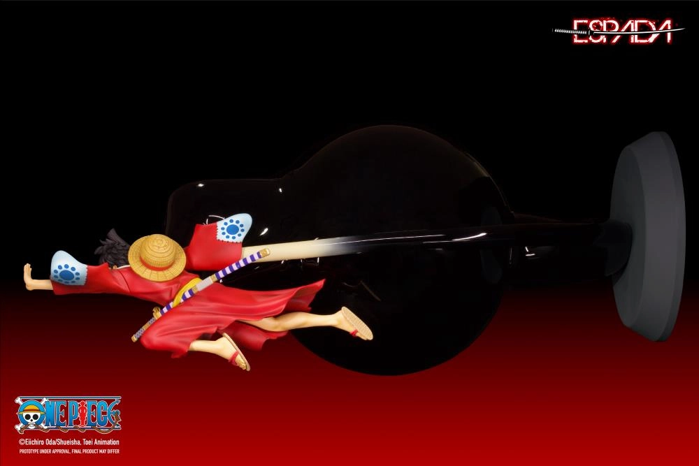 Espada Art 1/8 One Piece Breach Monkey D. Luffy Scale Wall Statue Figure