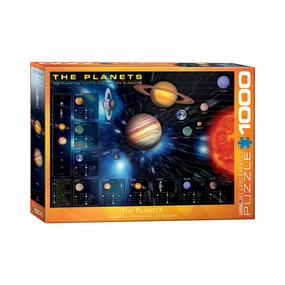 Eurographics The Planets Solar System Jigsaw Puzzle - 1000 pc