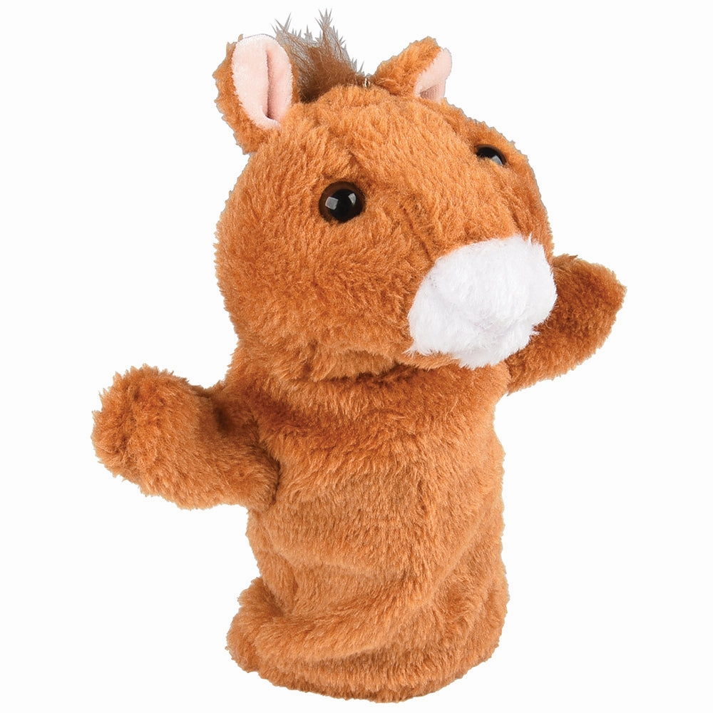 Farm Animal Plush Puppet - Horse