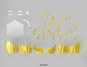 Figure-rise Standard Effect Aura Effect Yellow Model Kit