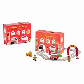 Firehouse Wind Up and Go Play set