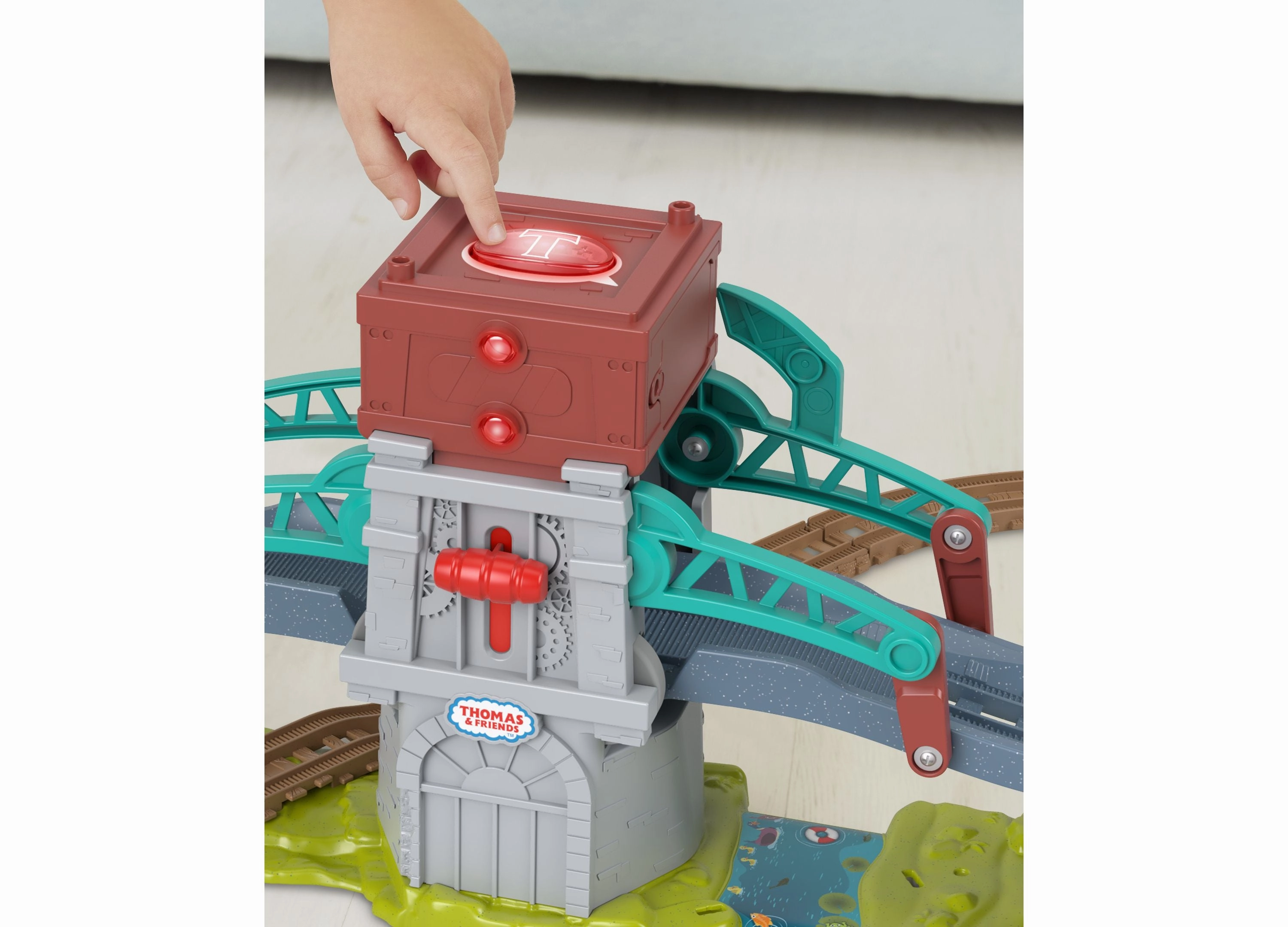Fisher-Price Thomas & Friends Talking Bulstrode Which-Way Bridge Playset