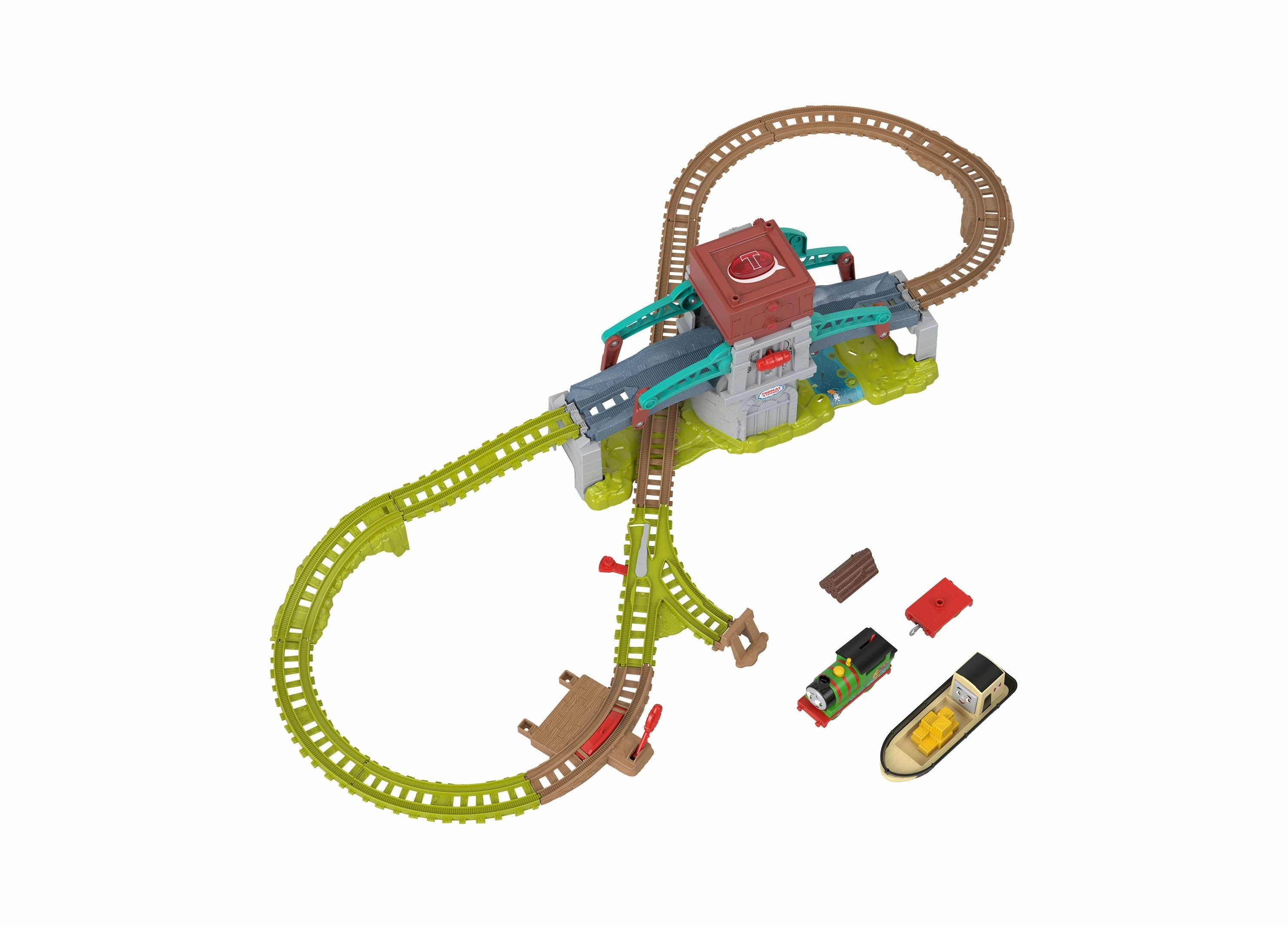 Fisher-Price Thomas & Friends Talking Bulstrode Which-Way Bridge Playset