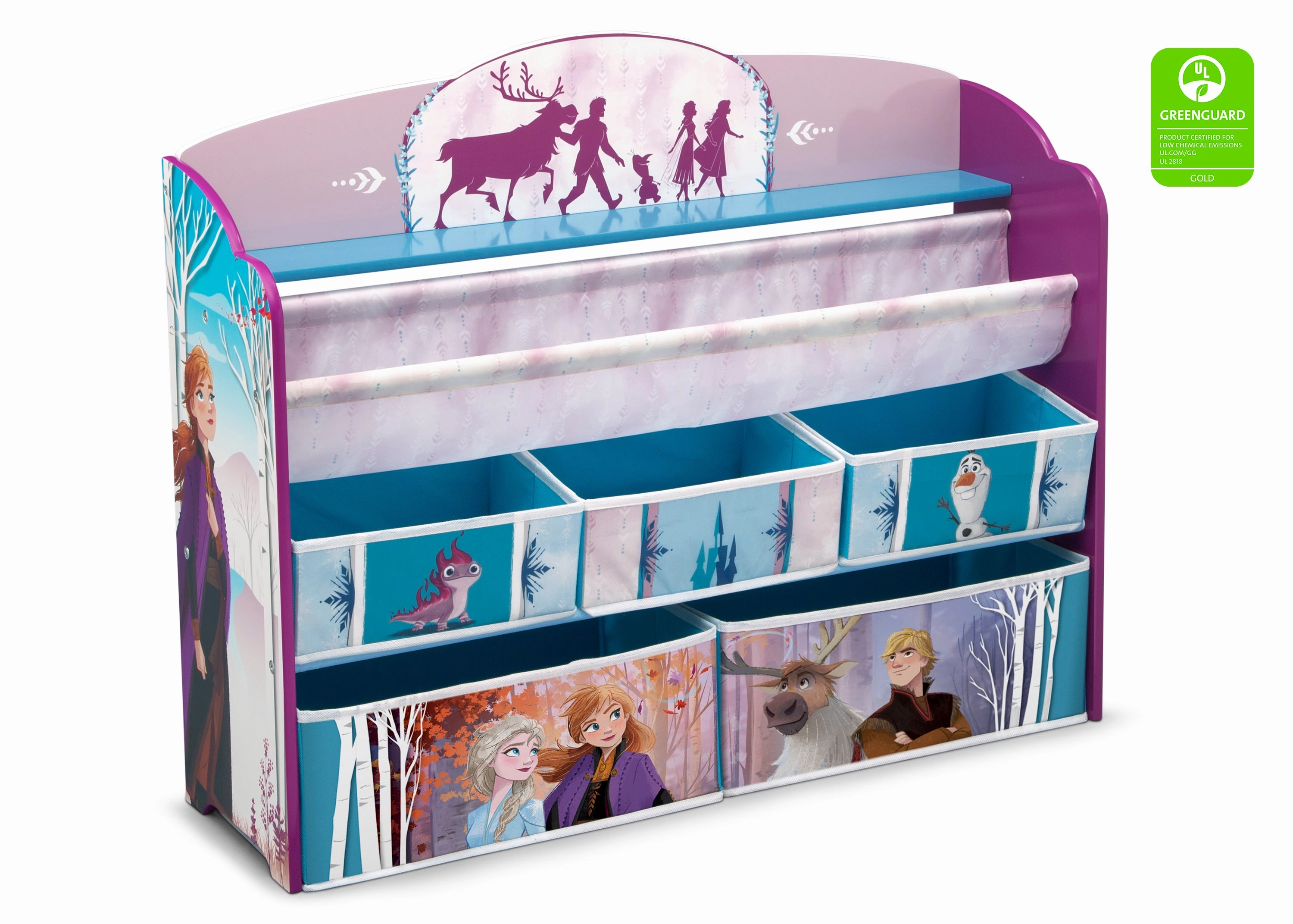 Frozen II Deluxe Toy and Book Organizer