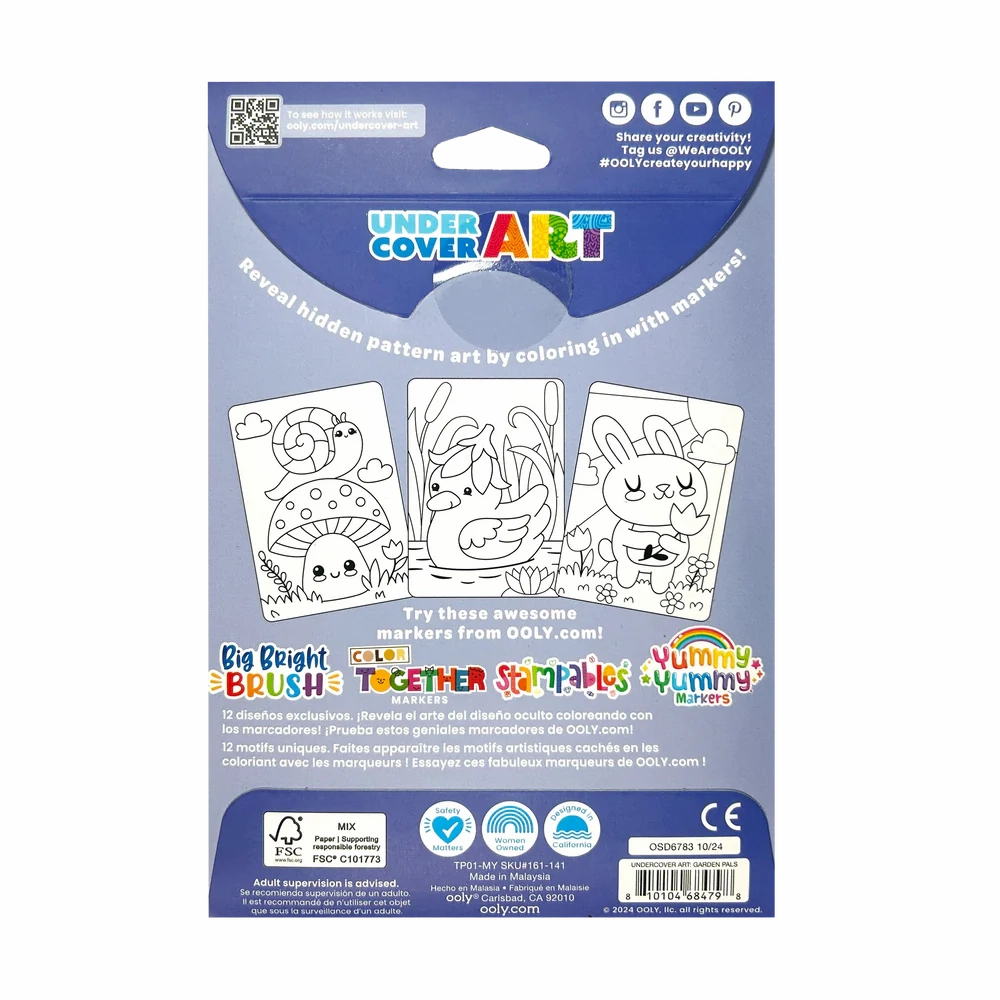 Garden Pals Undercover Art Activity