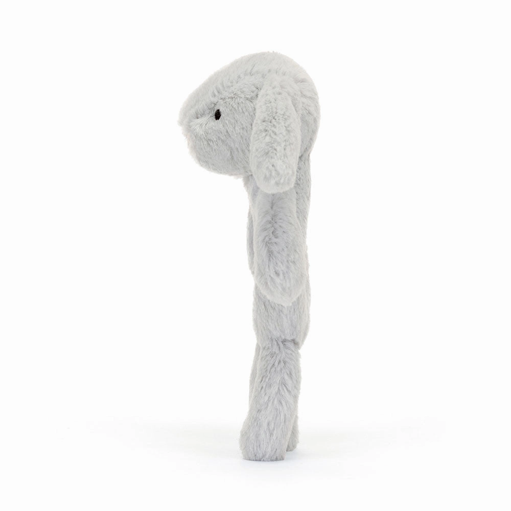 Grey Bashful Bunny Ring Rattle