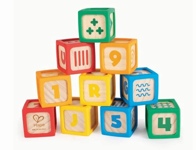 Grip-n-Stack Silicone & Wood Blocks