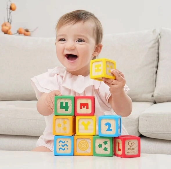 Grip-n-Stack Silicone & Wood Blocks