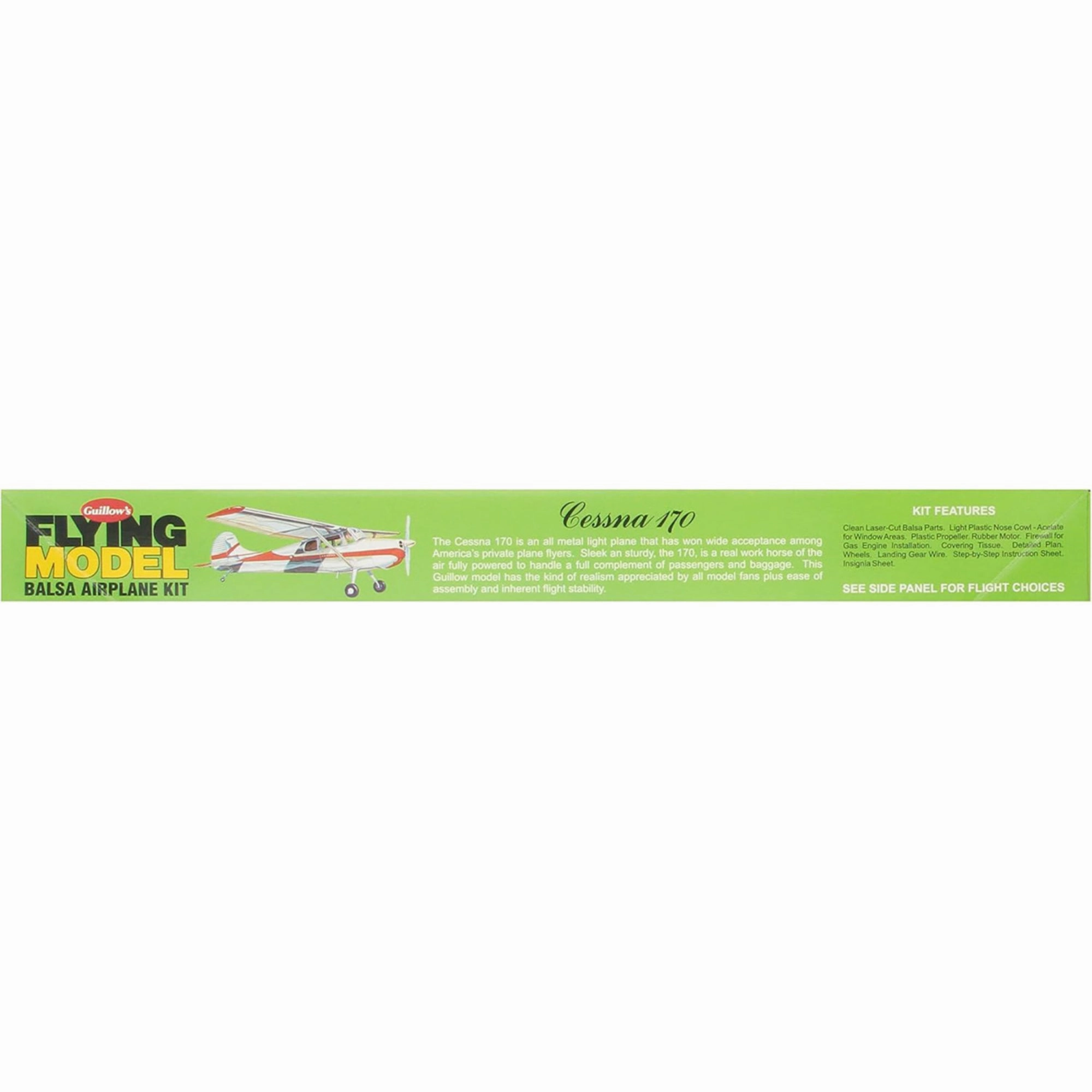 Guillow's Cessna 170 1/18 Scale Balsa Model Airplane Kit