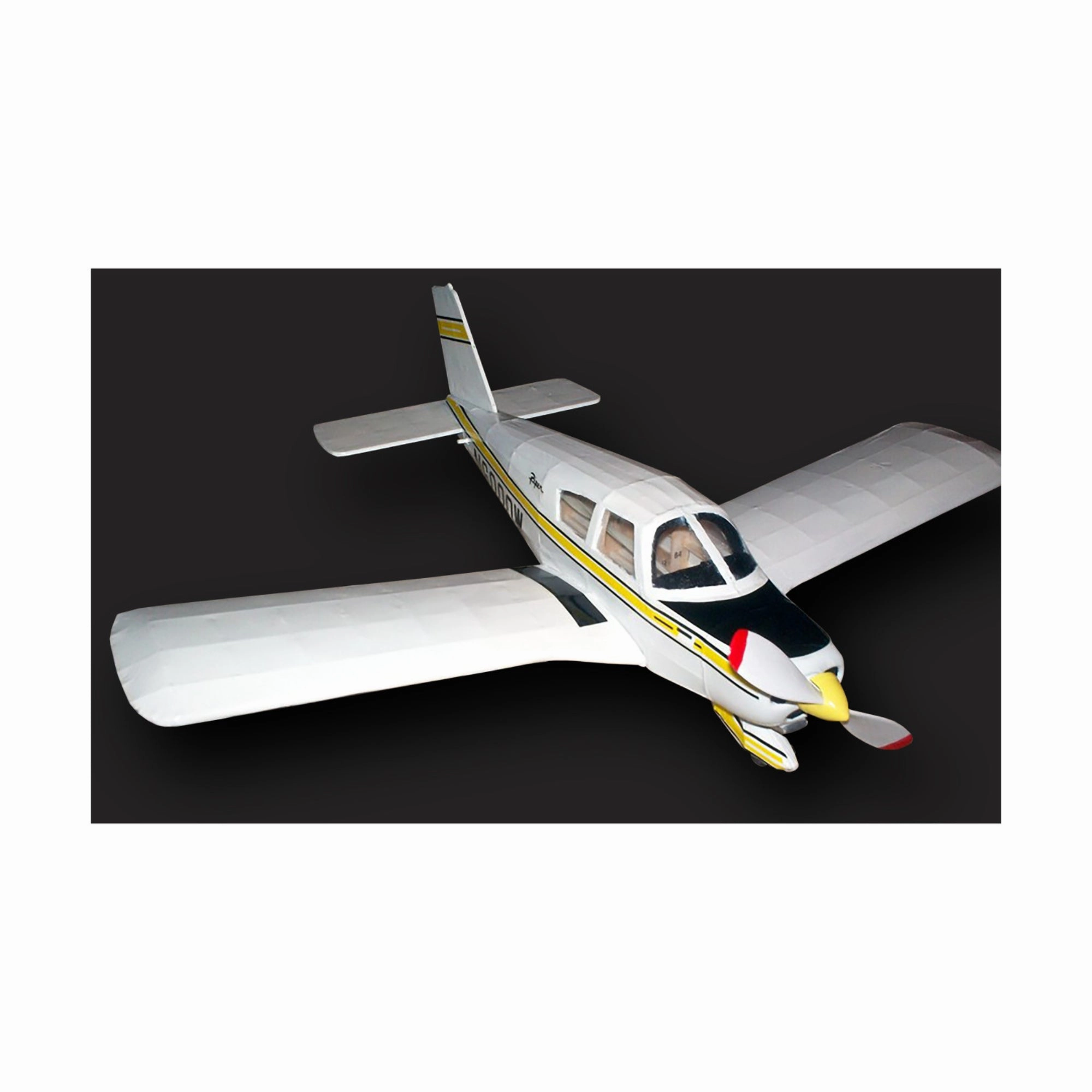 Guillow's Piper Cherokee 140 1/20 Scale Laser Cut Model Airplane Kit