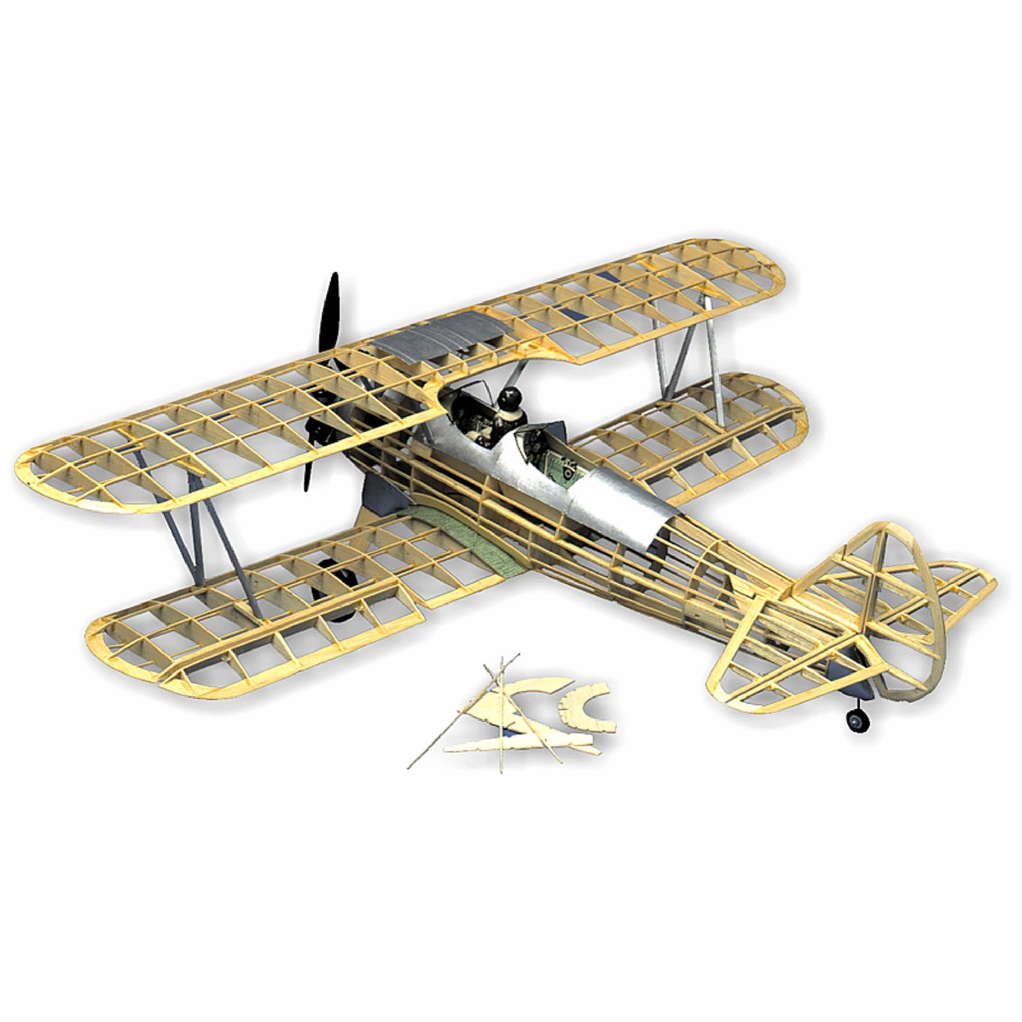 Guillow's Stearman PT-17 1/16 Scale Model Kit with 28" Wingspan