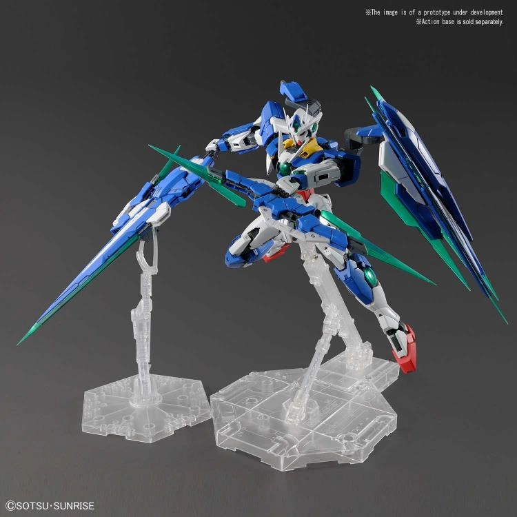 Gundam 1/100 MG 00 OO Battlefield Record GNT-0000/FS 00 Qan[T] (Quanta) Full Saber Model Kit