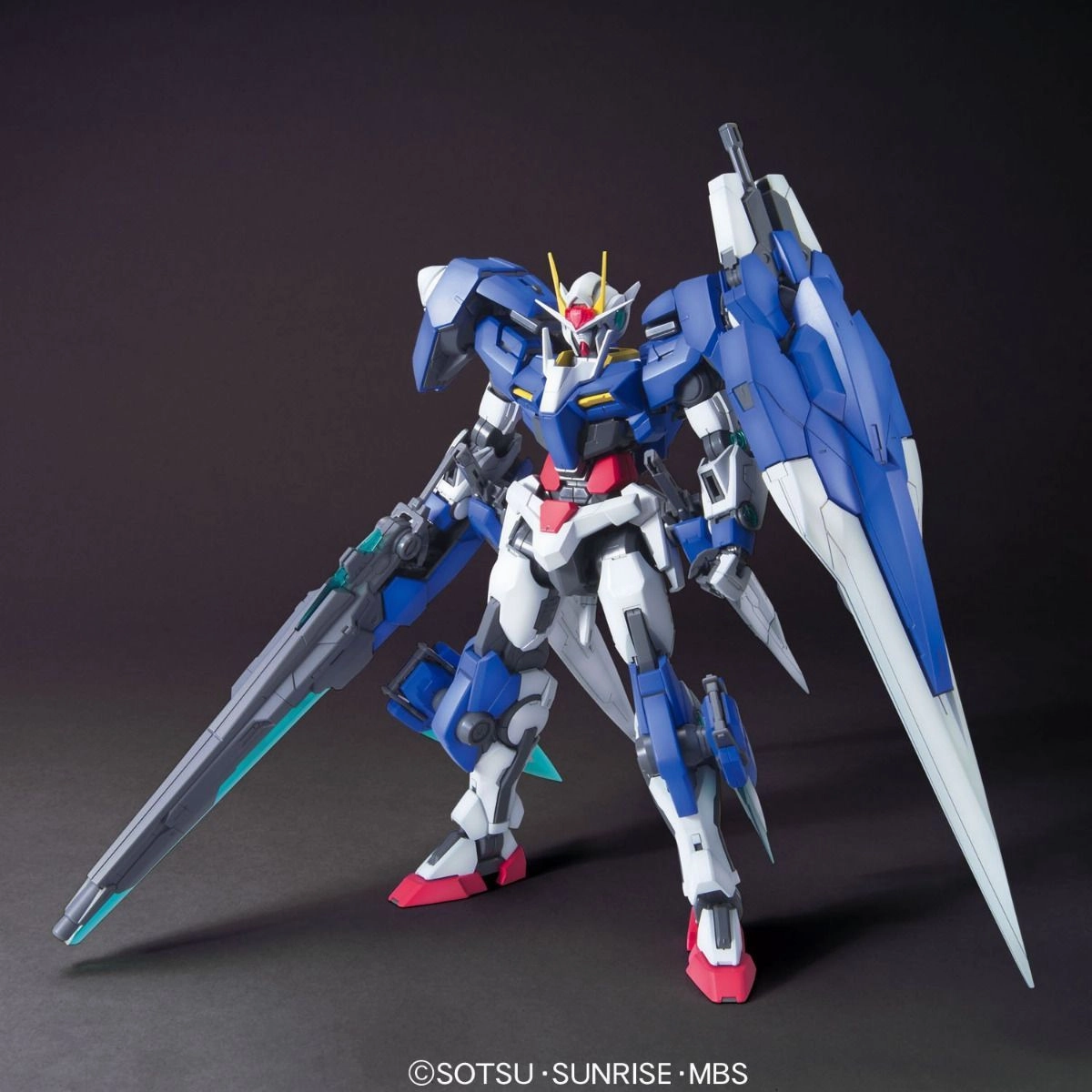Gundam 1/100 MG 00 OO Gundam Seven Sword/G GN-0000GNHW/7SG Celestial Being Model Kit