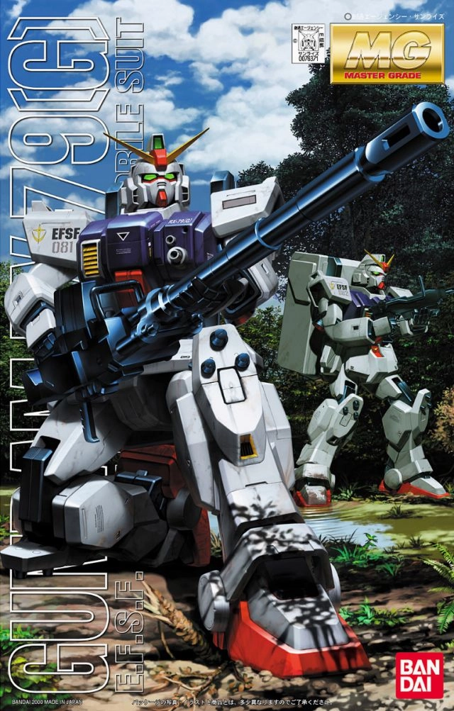 Gundam 1/100 MG 08th MS Team MG RX-79G Ground Gundam Model Kit
