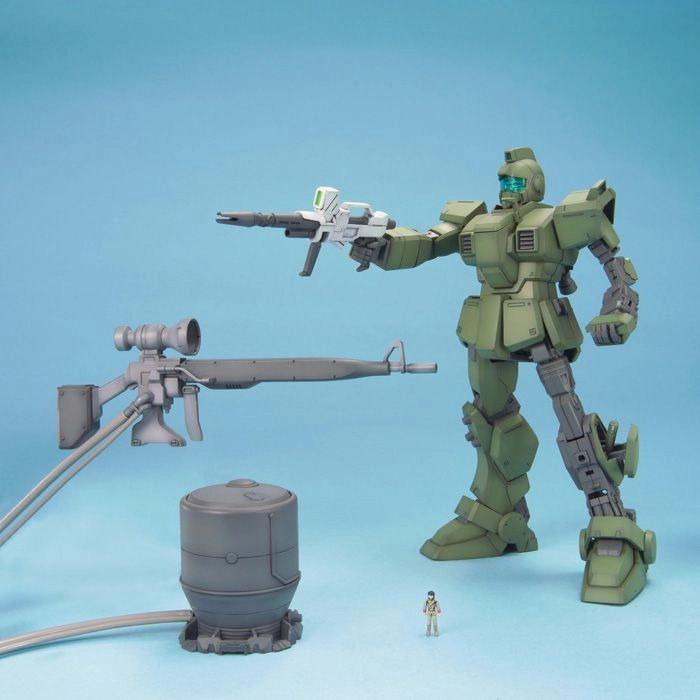 Gundam 1/100 MG 08th MS Team RGM-79[G] GM Sniper Model Kit