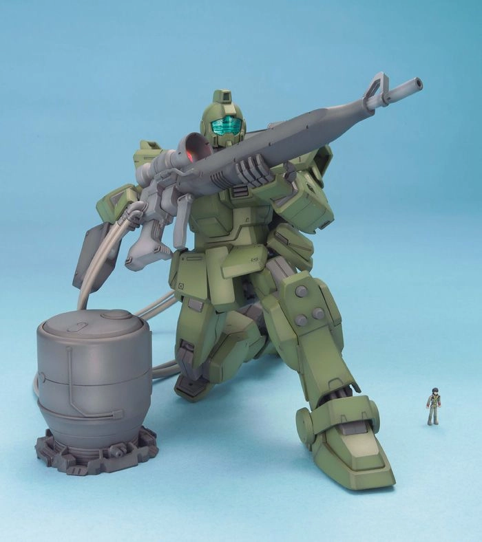 Gundam 1/100 MG 08th MS Team RGM-79[G] GM Sniper Model Kit