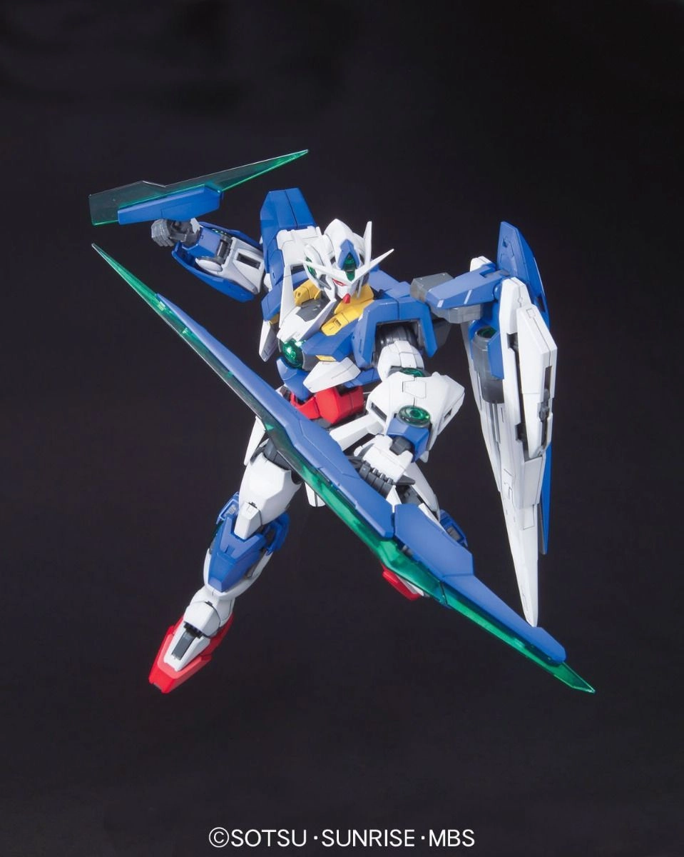 Gundam 1/100 MG OO GNT-0000 00 Qan[t] Quanta Celestial Being Model Kit