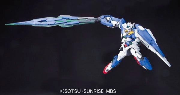 Gundam 1/100 MG OO GNT-0000 00 Qan[t] Quanta Celestial Being Model Kit