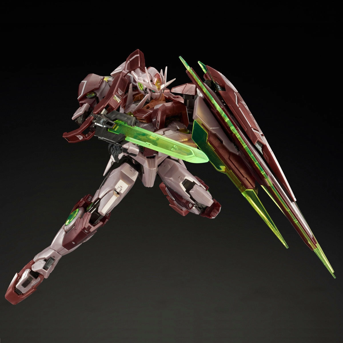 Gundam 1/144 Gundam 00 GNT-0000 OO Qan[T] (00 Quanta) Trans-Am Mode  Model Kit Exclusive