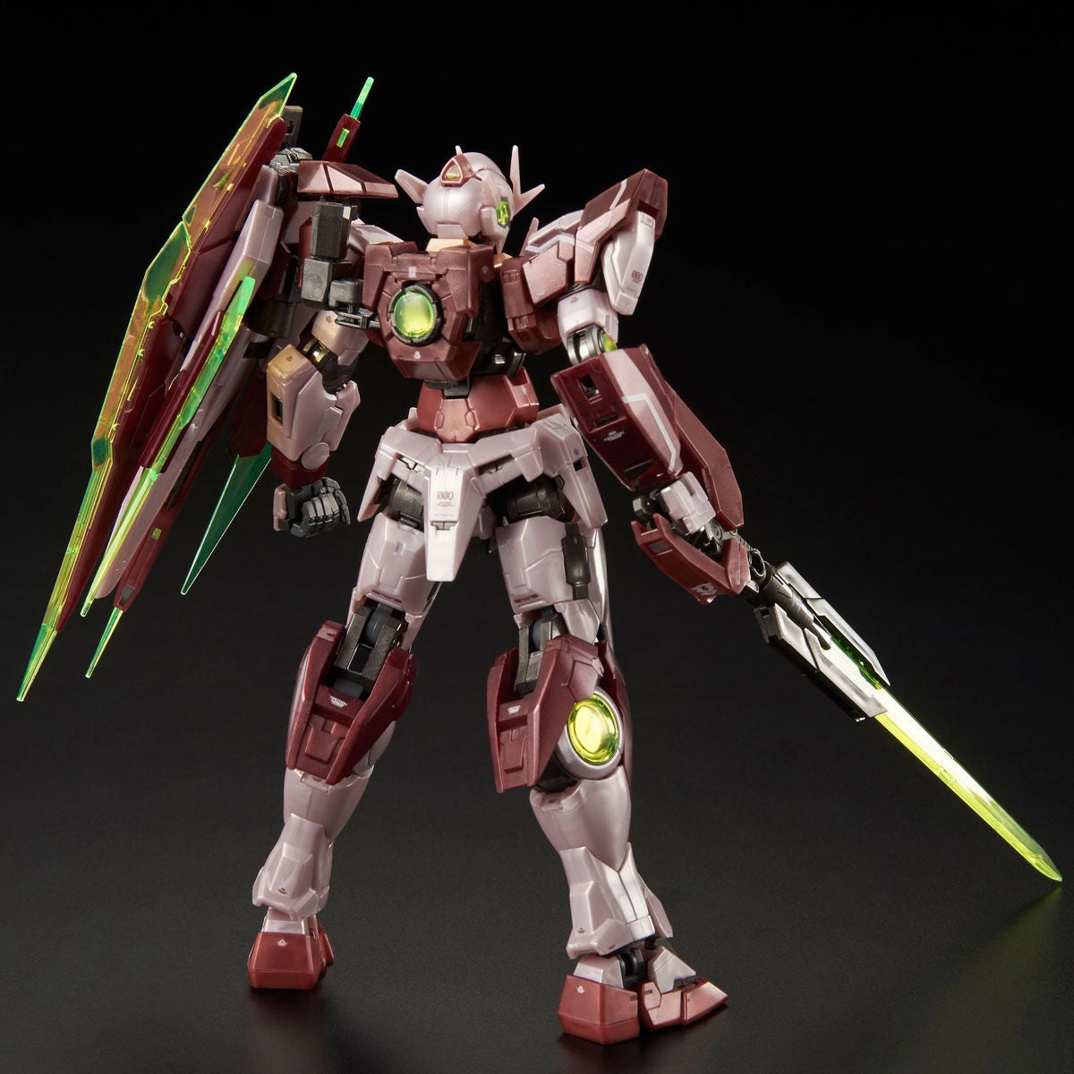 Gundam 1/144 Gundam 00 GNT-0000 OO Qan[T] (00 Quanta) Trans-Am Mode  Model Kit Exclusive