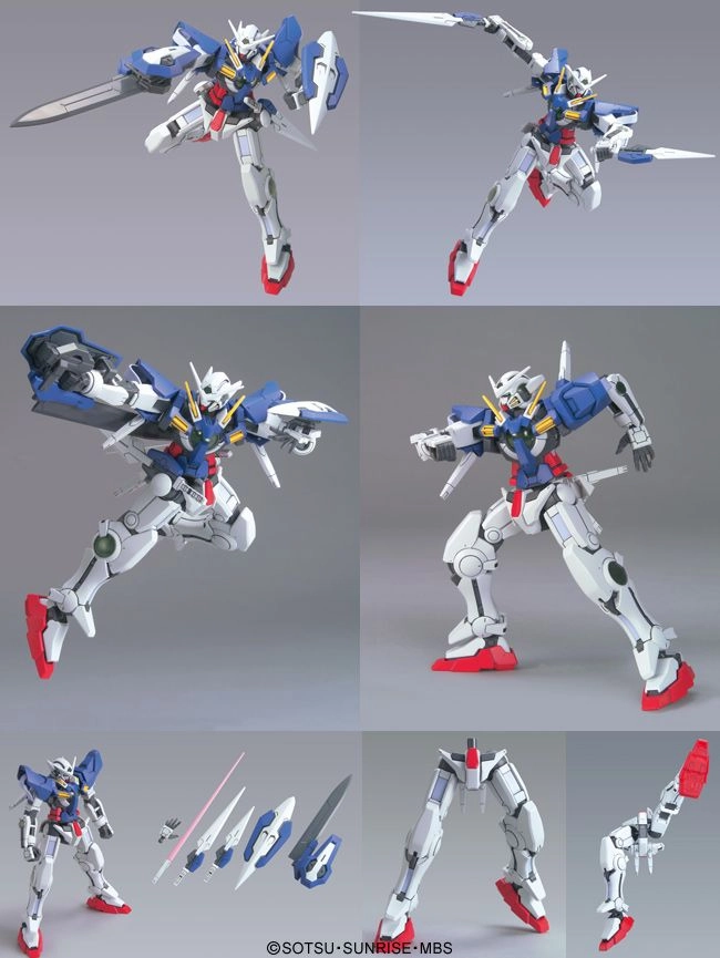 Gundam 1/144 HG 00 #01 GN-001 Gundam Exia Model Kit